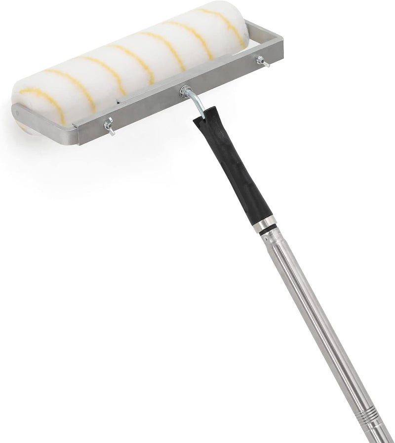 NANJA 12-18 inch Adjustable Paint Roller Frame with 12" Painter's Choice Roller Cover,Large Paint Roller for Ceiling Wall Painting - Image 5
